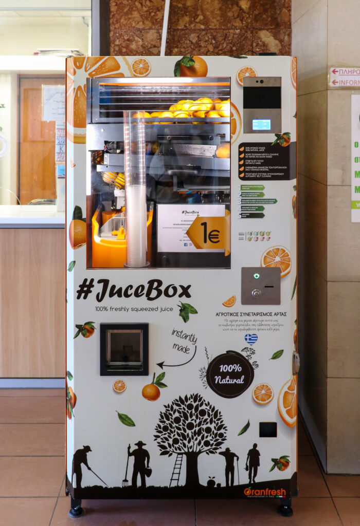 Hygiene and Sanitation Standards in Jusfres OJ Vending Machines