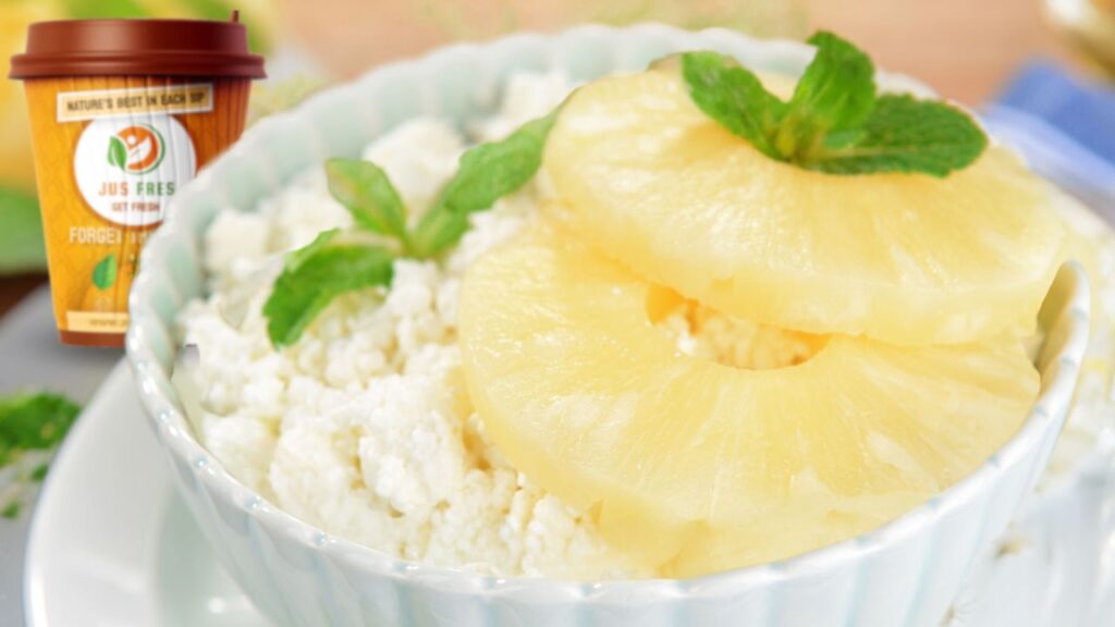 Cottage Cheese with Pineapple