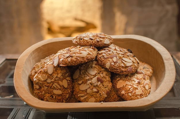 homemade oat cookies