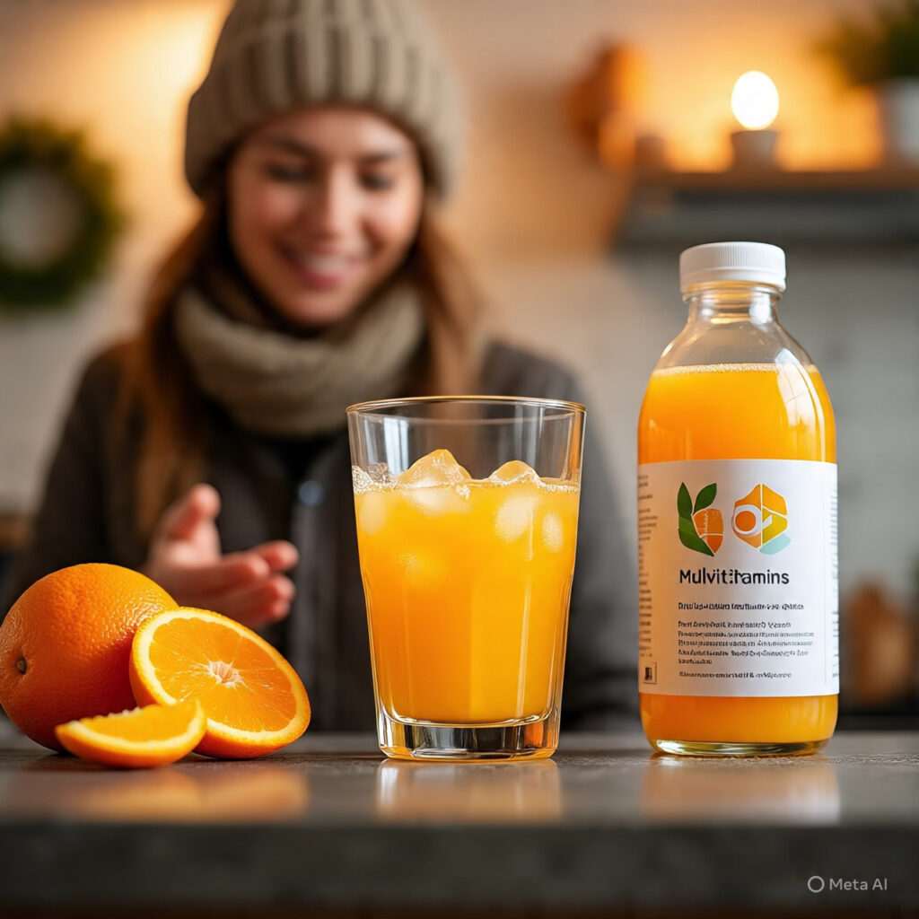 Orange Juice vs Multivitamins